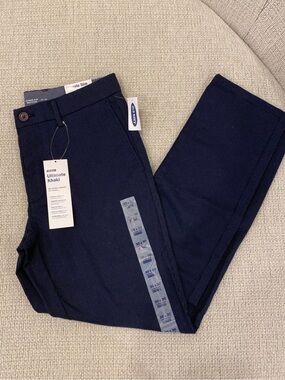 Men’s Ultimate Slim Khaki Navy Pants 30 X 30 NWT by Old Navy